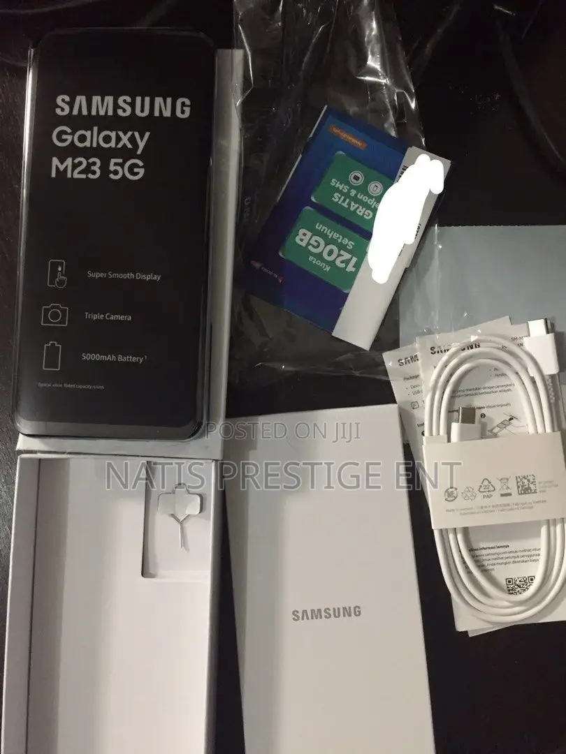 New Samsung Galaxy M23 5G 128 GB Black