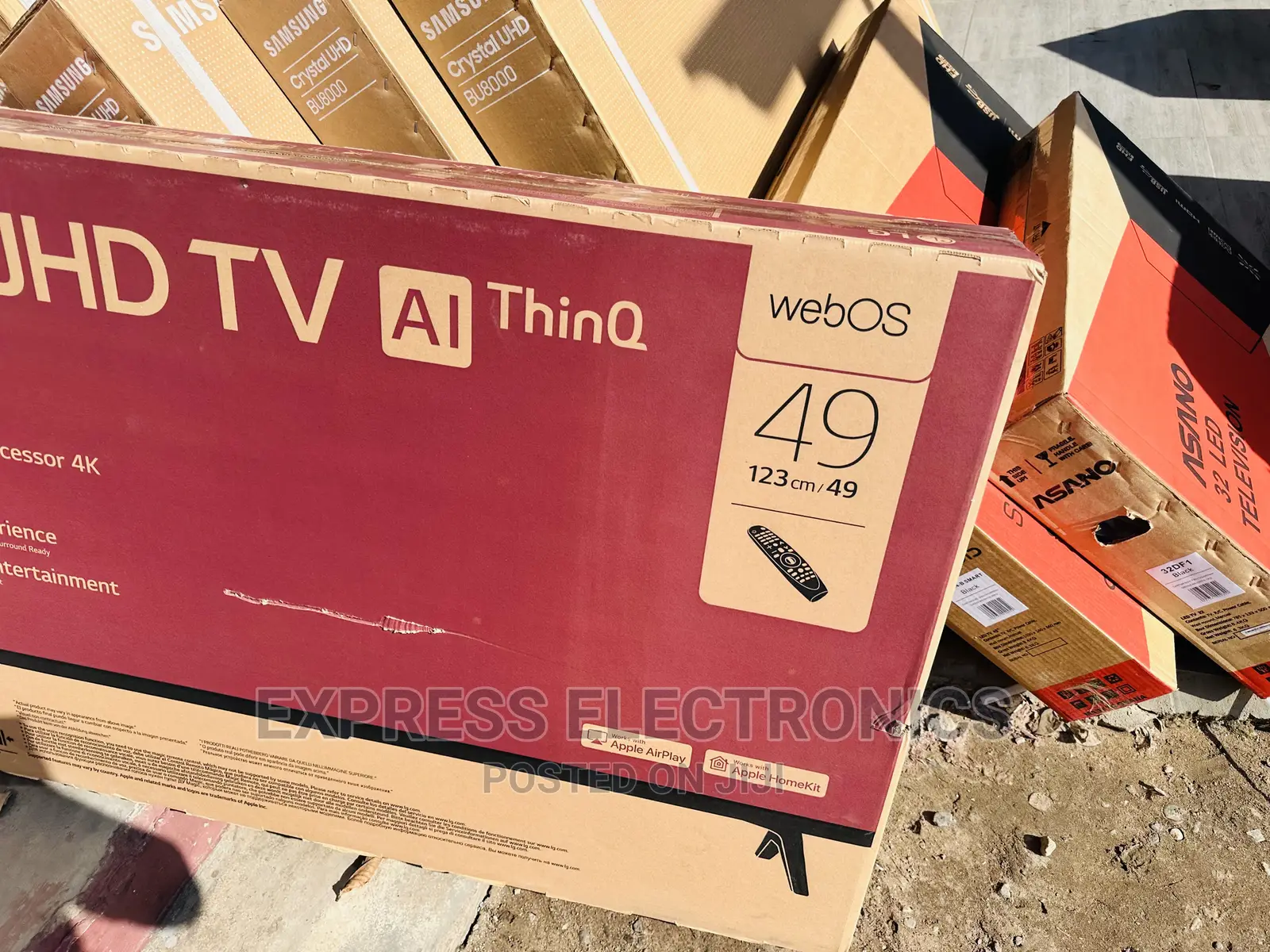 100% Best Quality LG UHD Smart 49”UN7340 Smart Tv 