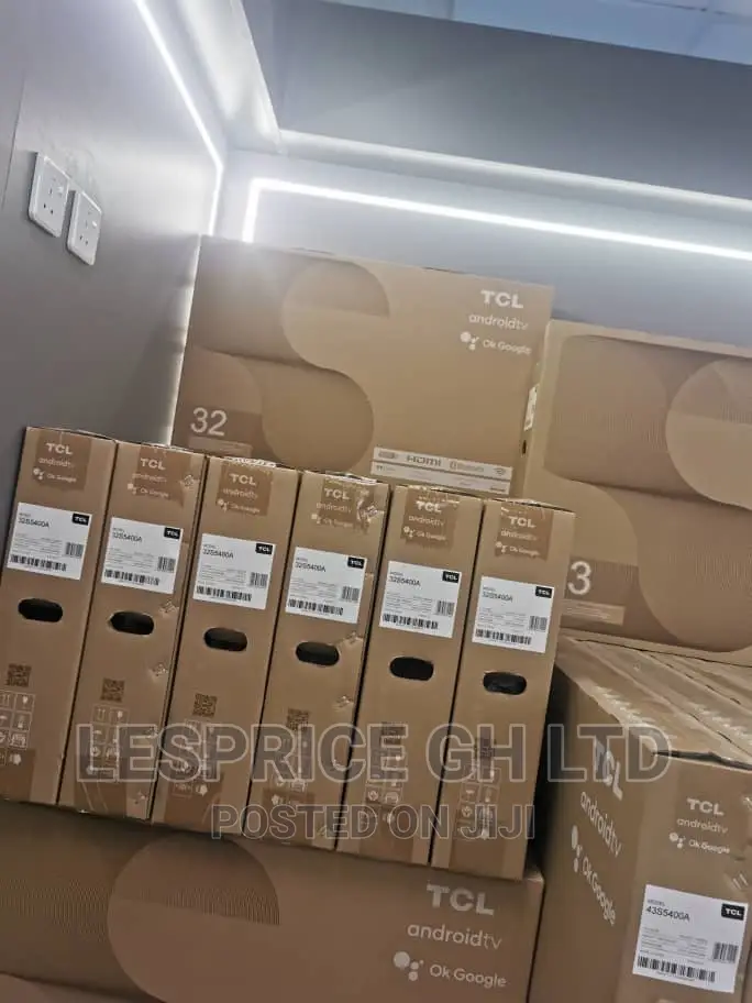 Elegant ~Tcl 43” Android Ok Google TV