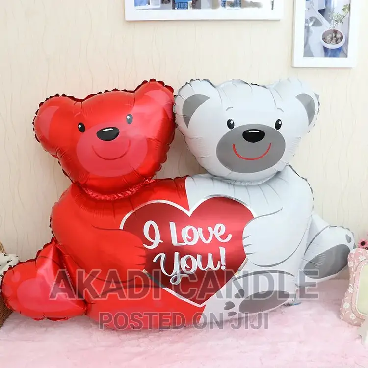 I Love You Teddy Balloon