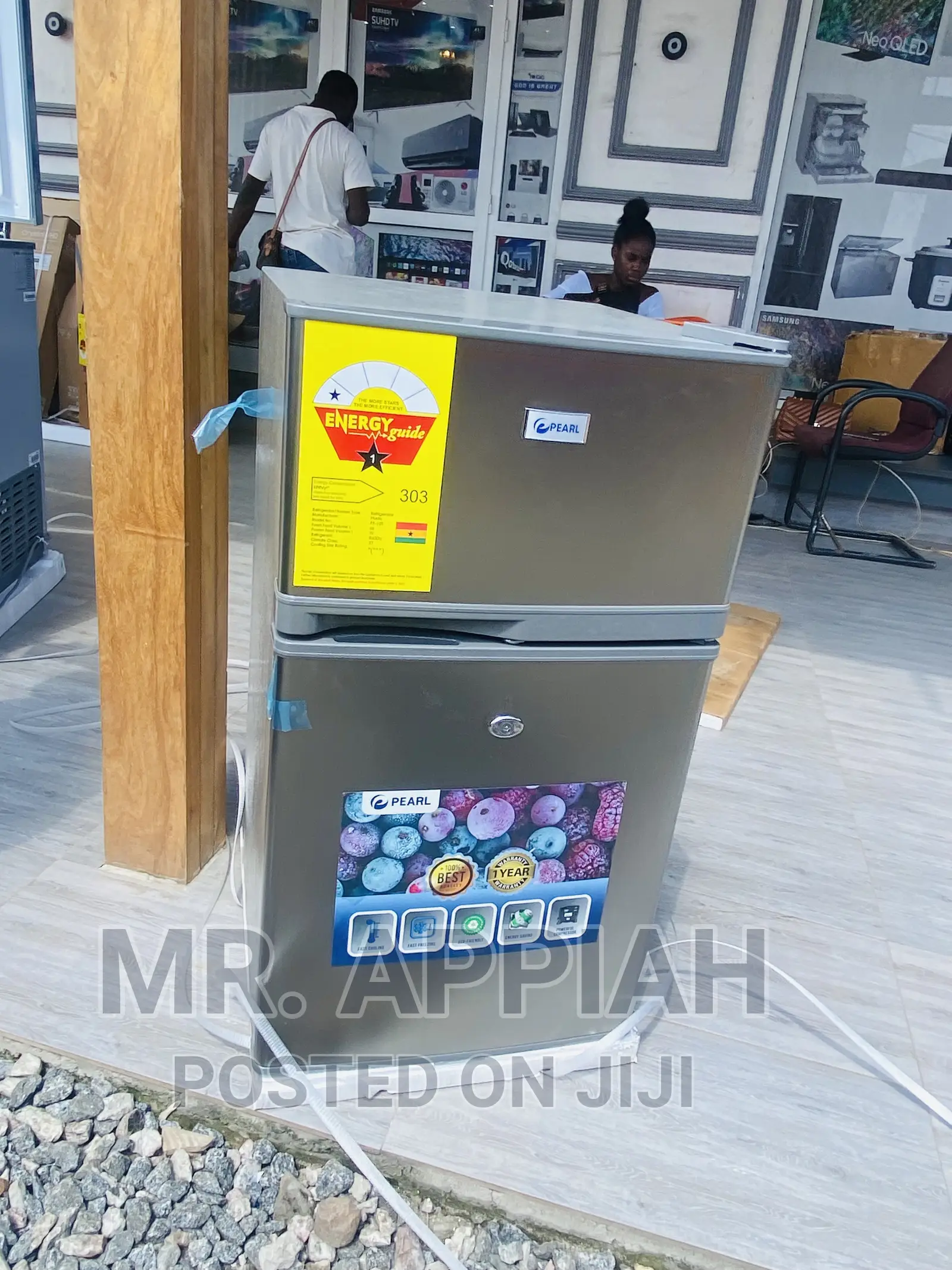 Classic Pearl 80ltr Double Door Fridge(PF-10t) 