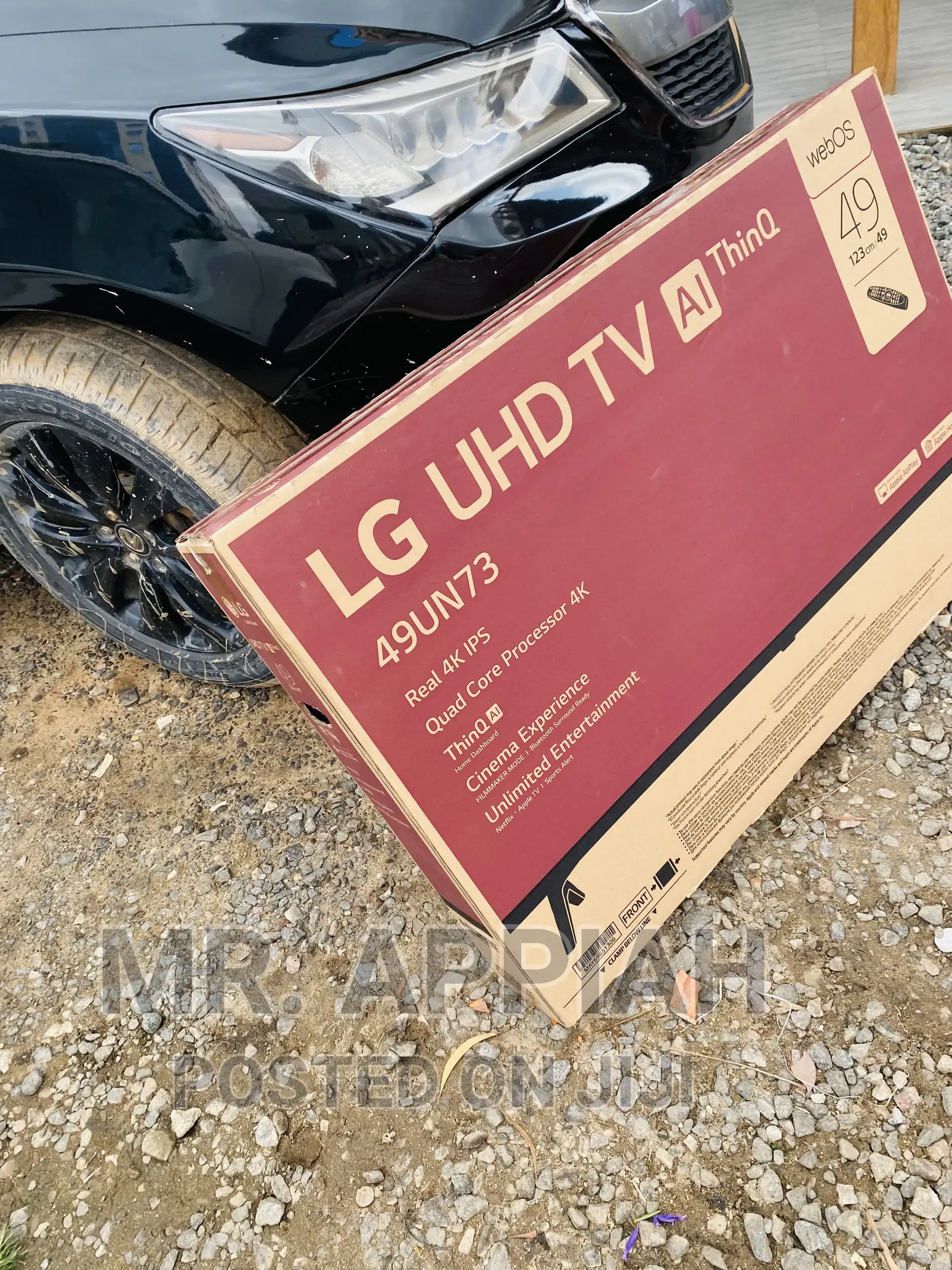 Enjoy Great Movies on LG 49” Uhd Real Tv 49un7340,Black