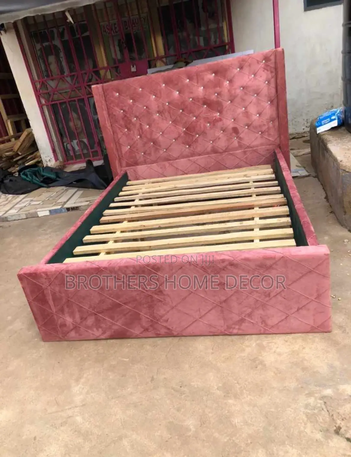 60x80 Foreign Double Bedframe Size/ Very Strong And Durable