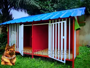 Robust Double Galvanized Steel Comfy Security Dog Cage/House