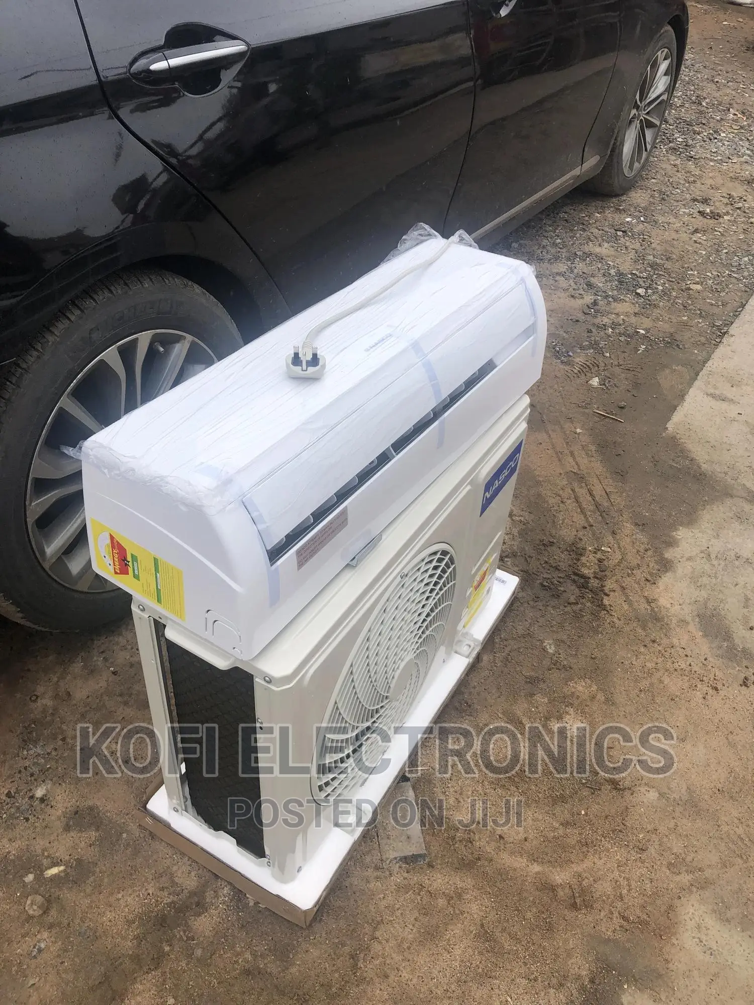 Enjoy Nasco 1.5HP Split Air Conditioner R22 Gas – White