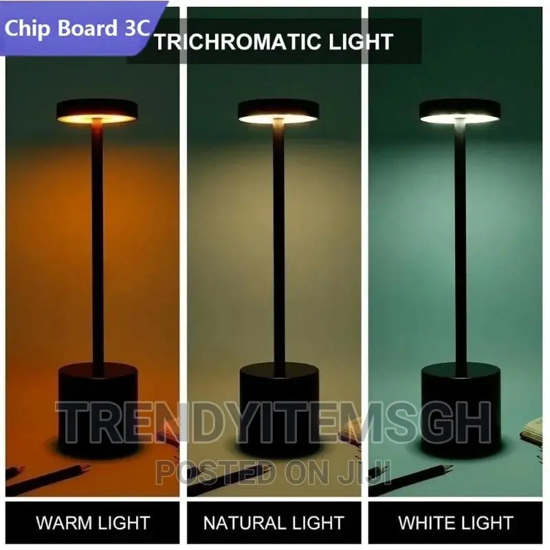 Rechargeable LED Table Lamp 3 Colours