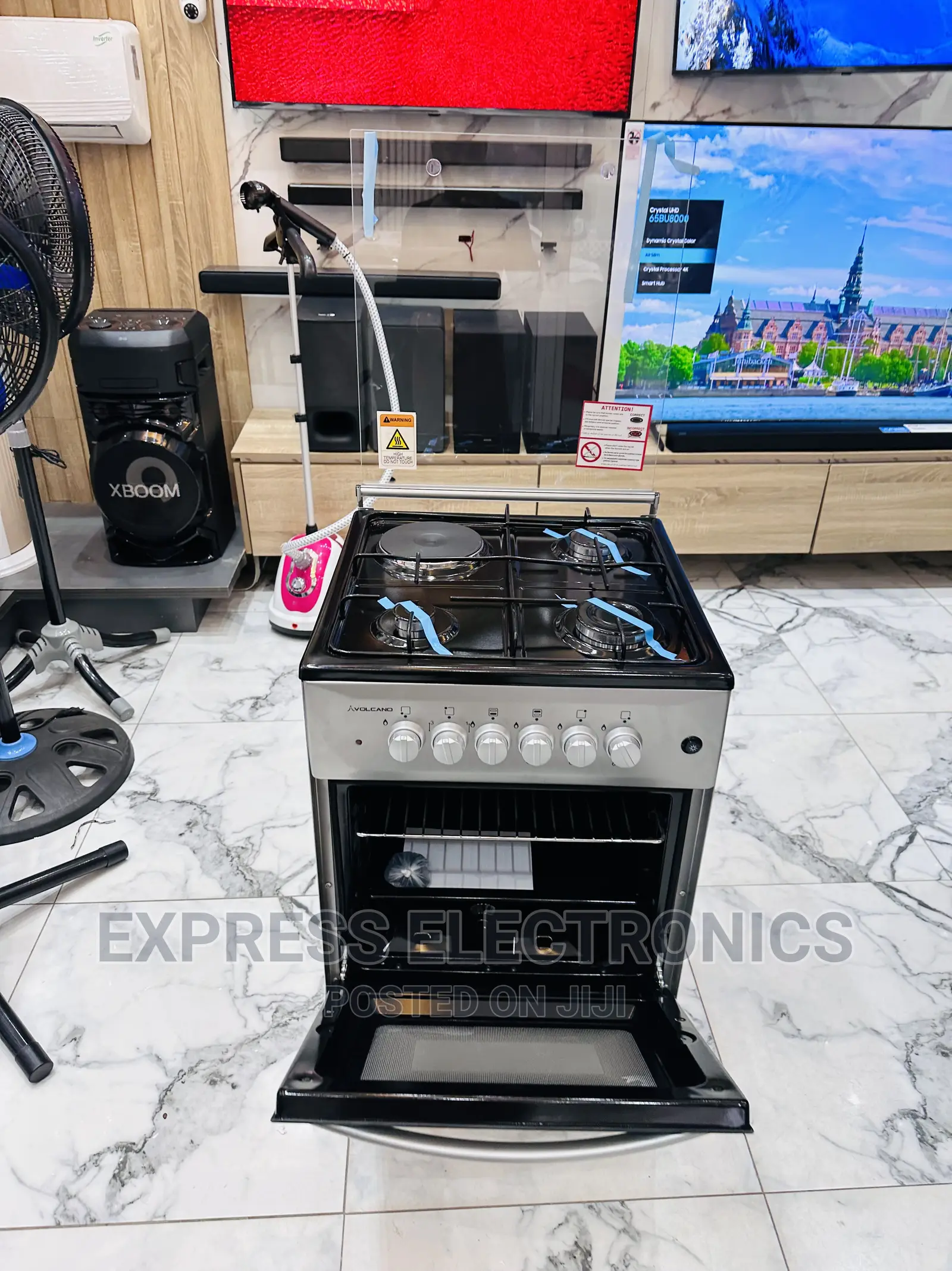 High Quality 3-1 Gas Electric Stove Cooker Oven 50/50