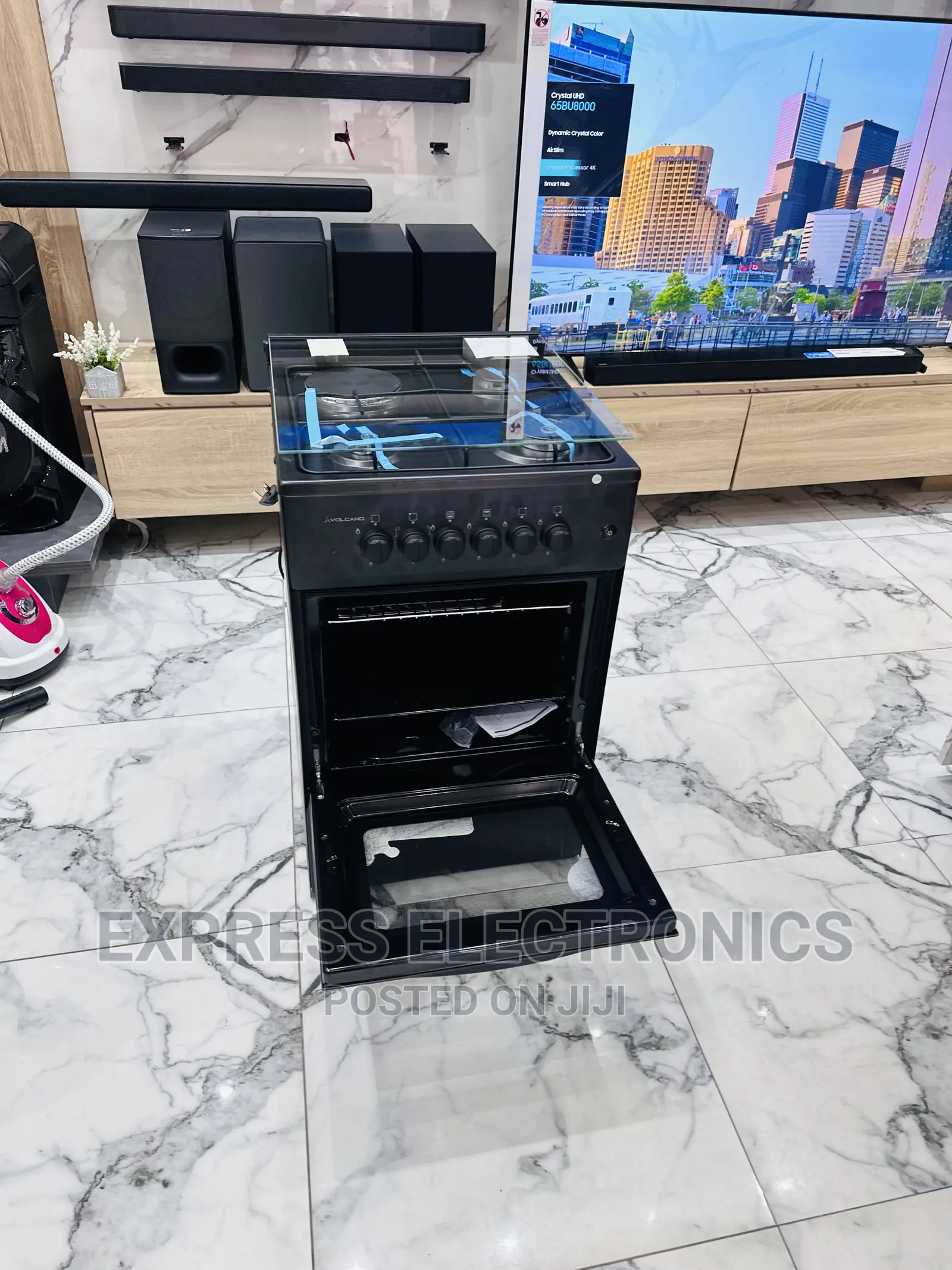 Hot Offer on Volcano Black 3-1 Stove Cooker Oven