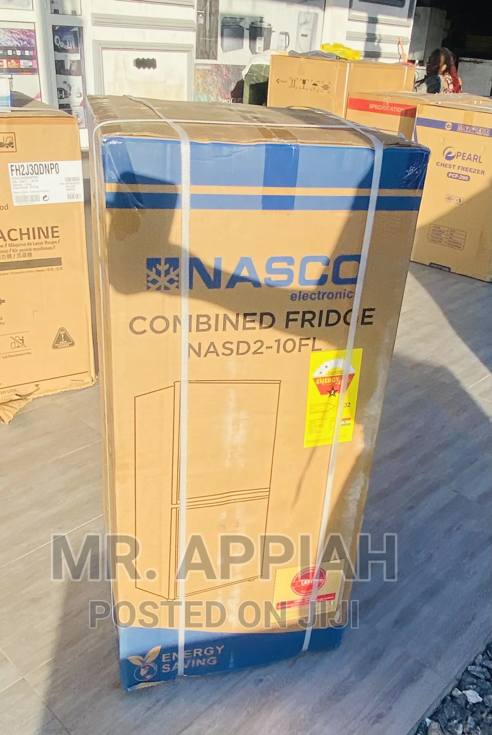 Super Chilling NascoNasd2-20 Double Door Refrigerator(Gray)