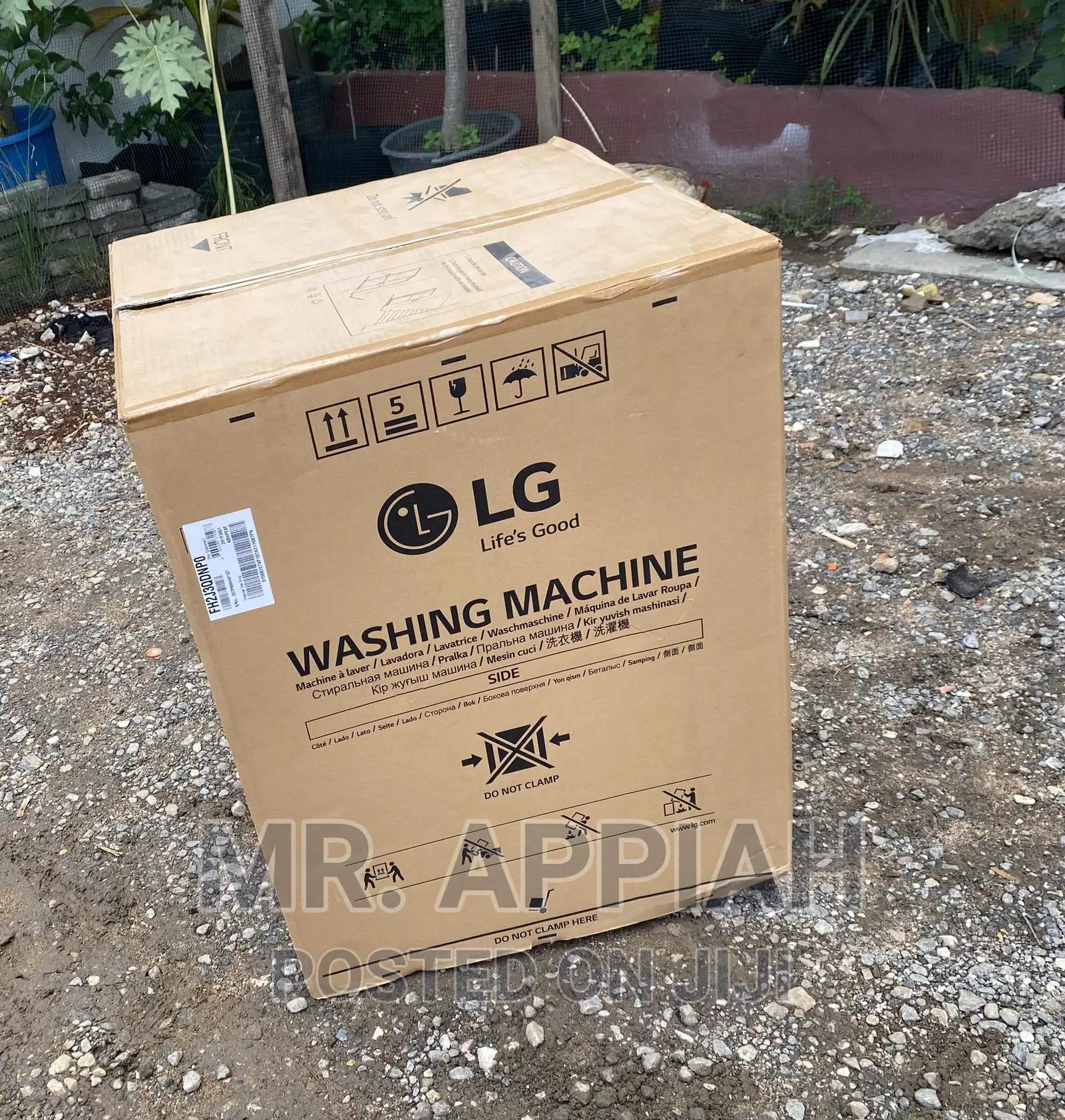 Fast Washing LG Front Load Washing Machine(Fh2j3qdnpo)