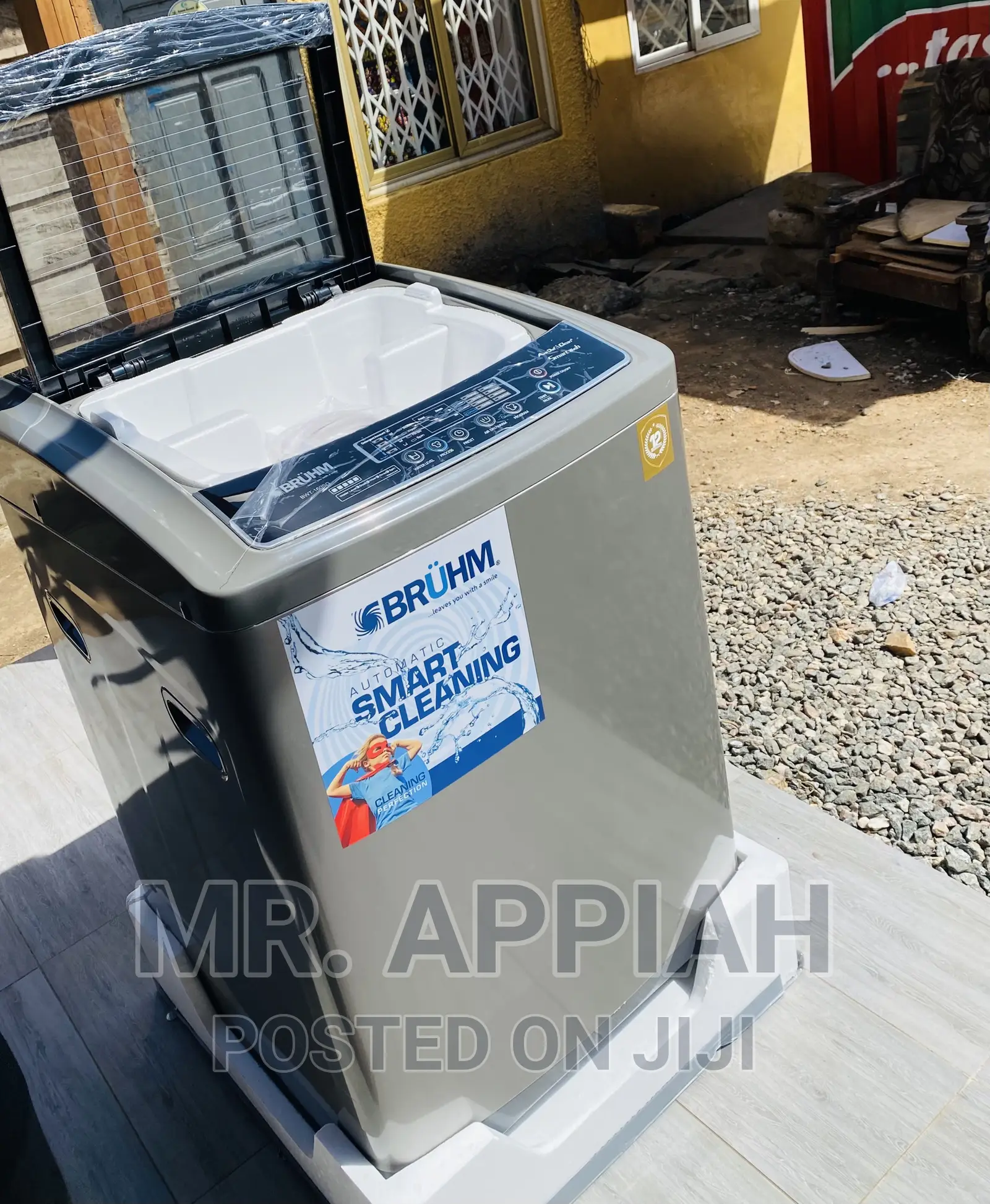 Fast and Efficient Bruhm Top Load Washing Machine(16kg) 