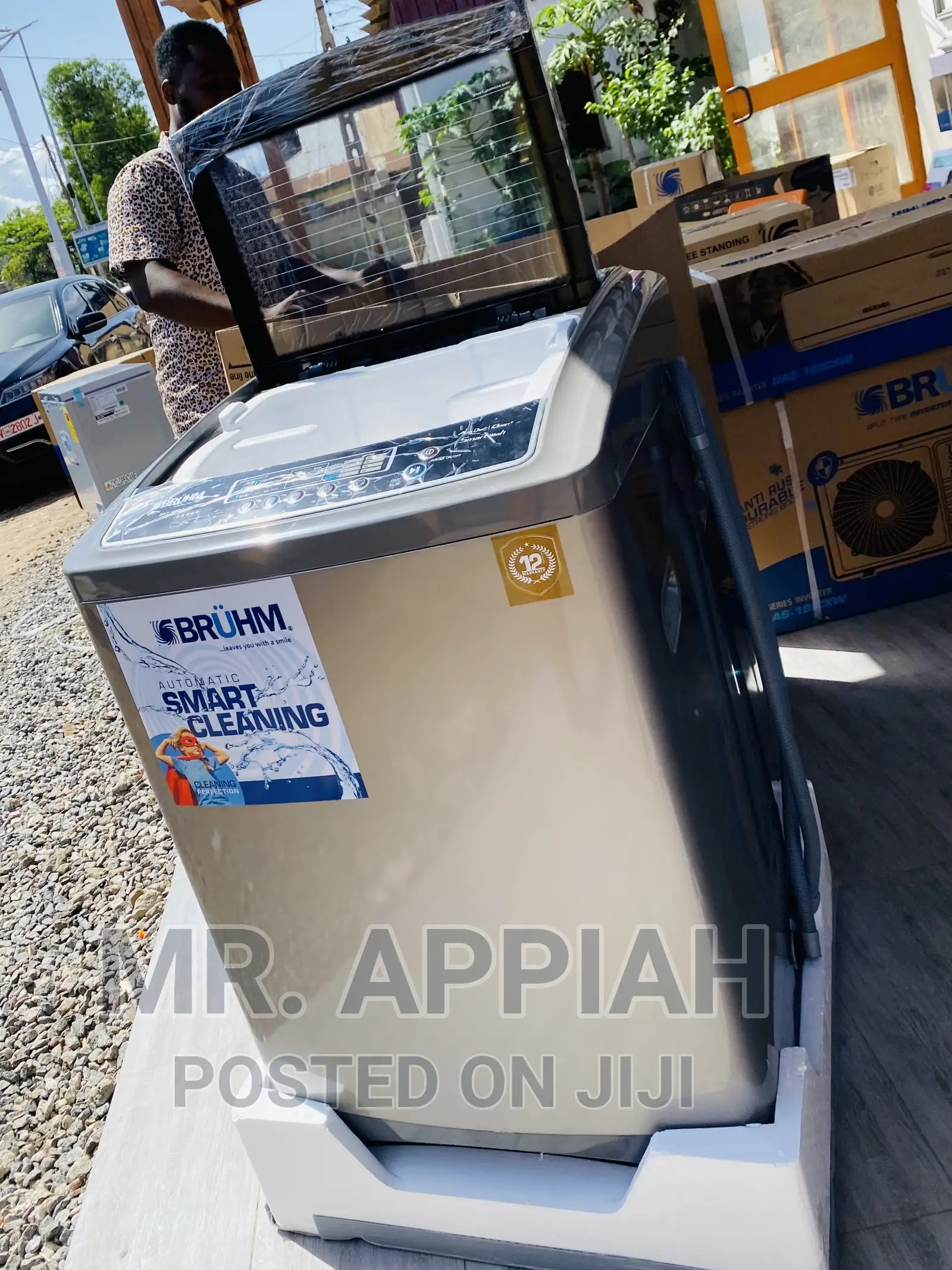 Efficiency and Convenience Bruhm 16ltr Top Load Washer.