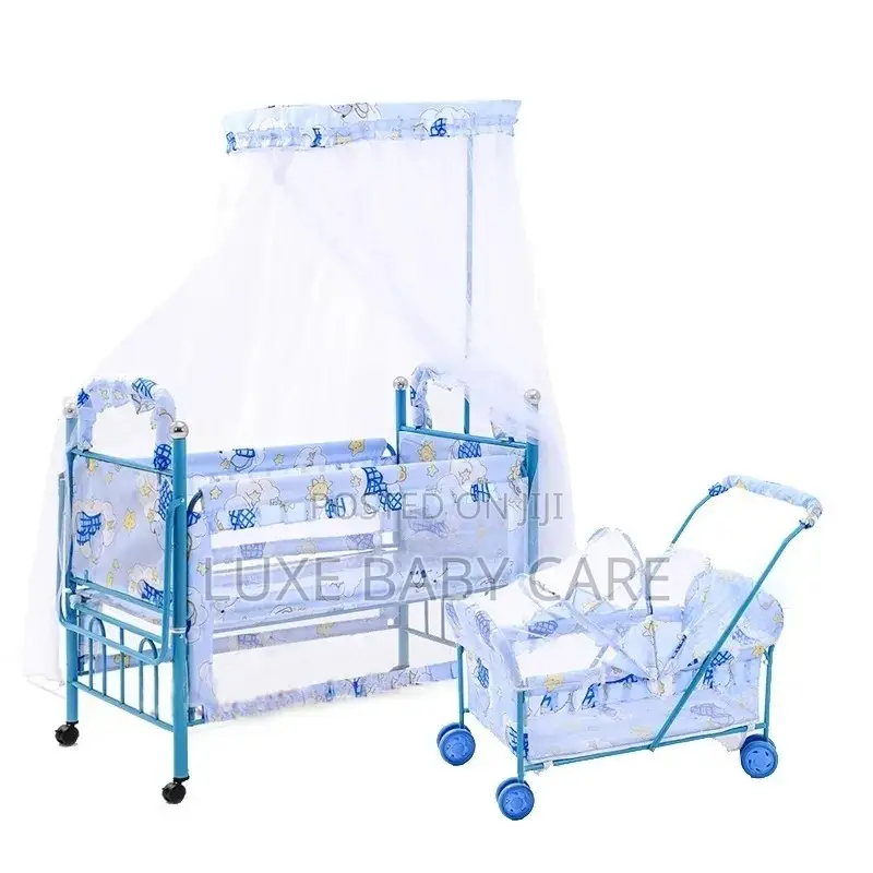 2in1 Crib With Inner Rocking Cradle