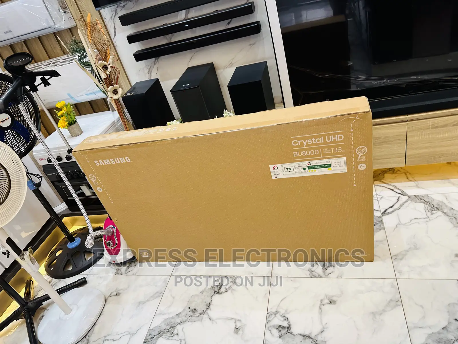Tune Into Quality Samsung UHD Smart Glossy 55”Bu8000 Tv 