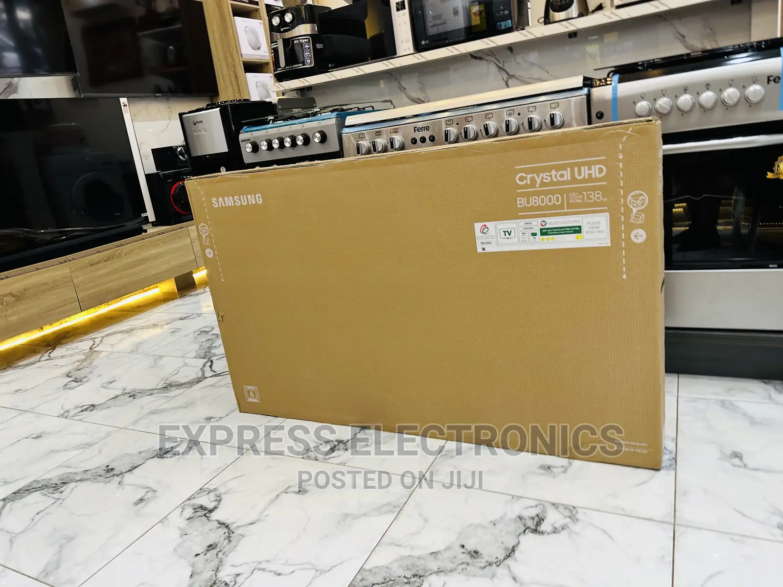 Samsung Gaming Hub Uhd Smart 55”Bu8000 Tv