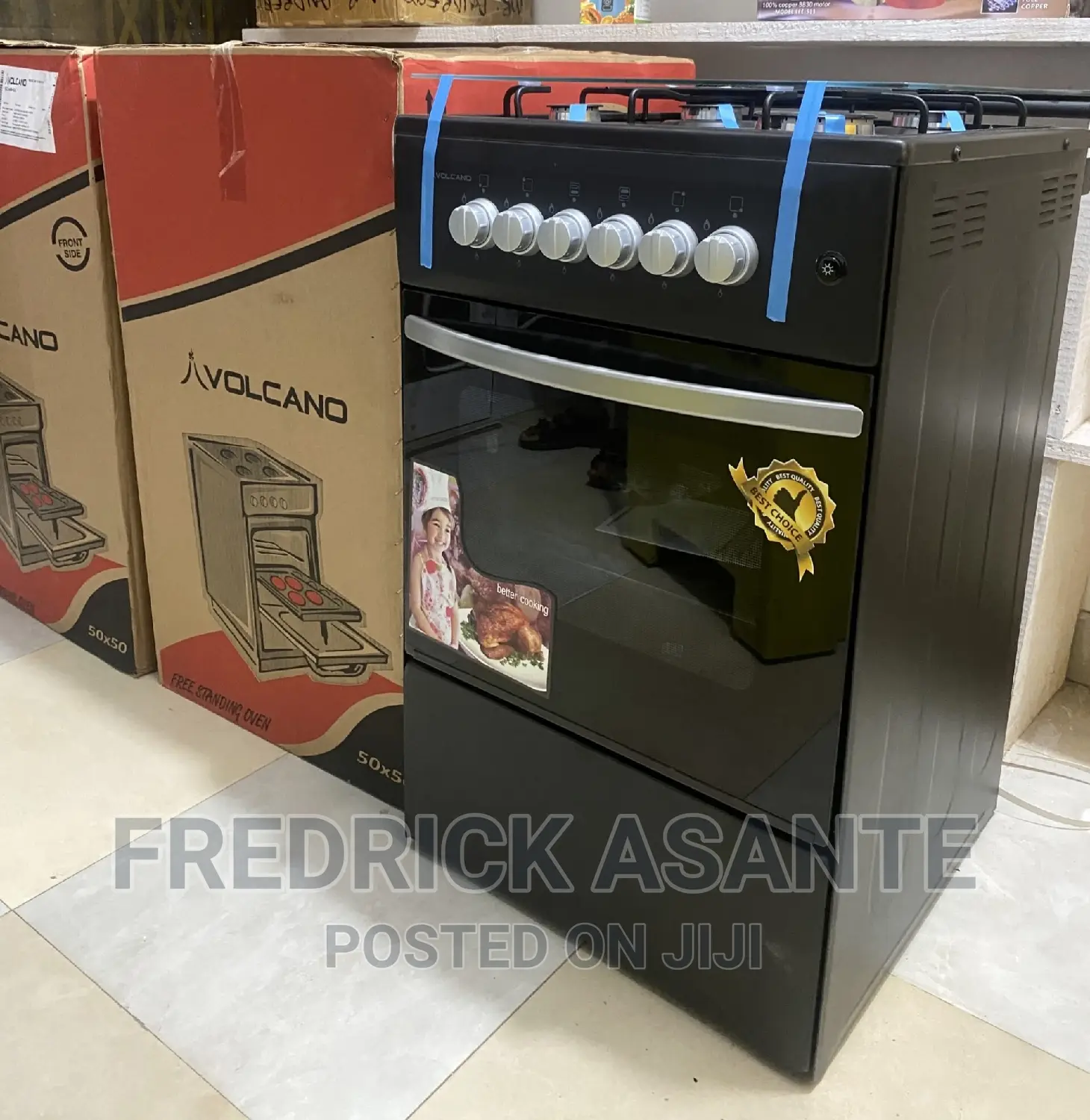 4 Burner Gas Stove With Oven