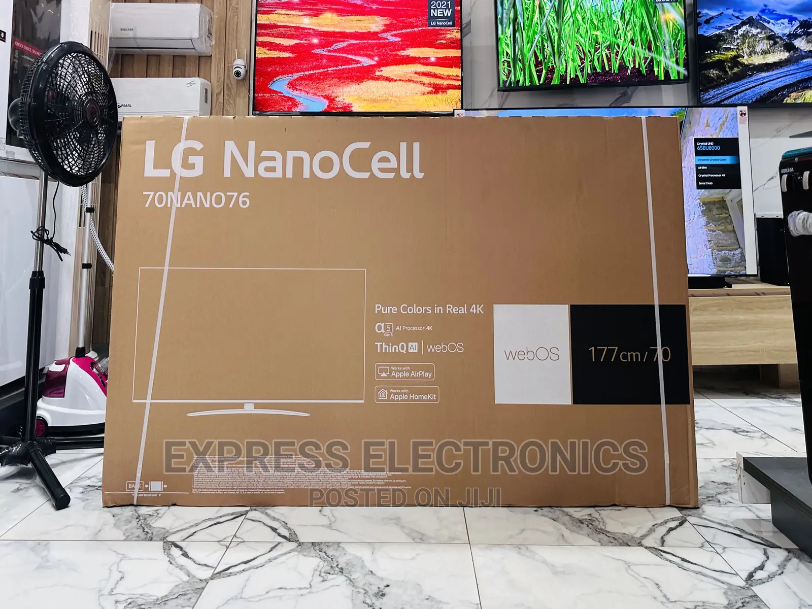 Foreign Standard UHD Smart 70”Nano76 Tv LG