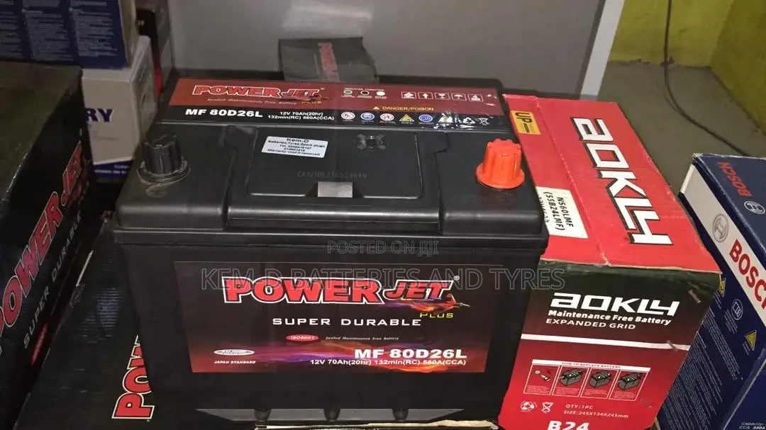 15 Plates Power Jet Batteries- Fits Toyota Corolla +Delivery