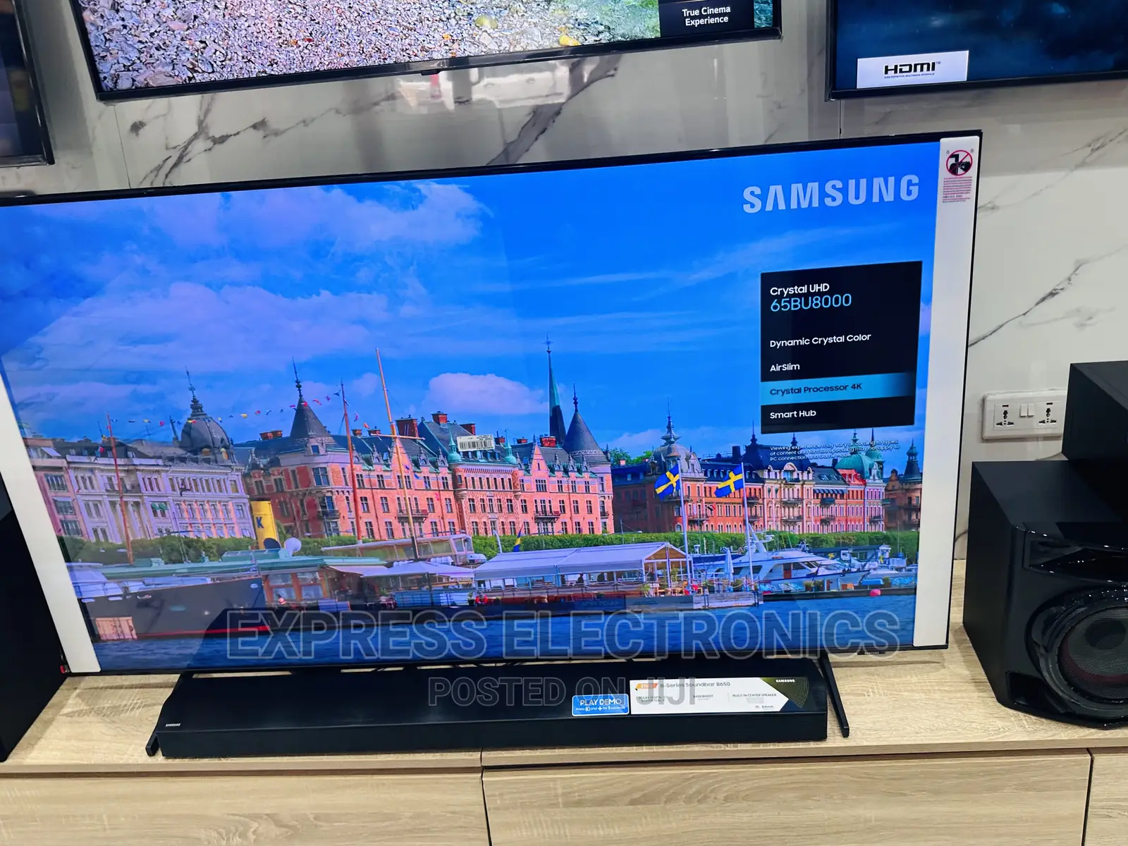 Call  and Purchase for Samsung UHD Smart 65”Bu8000