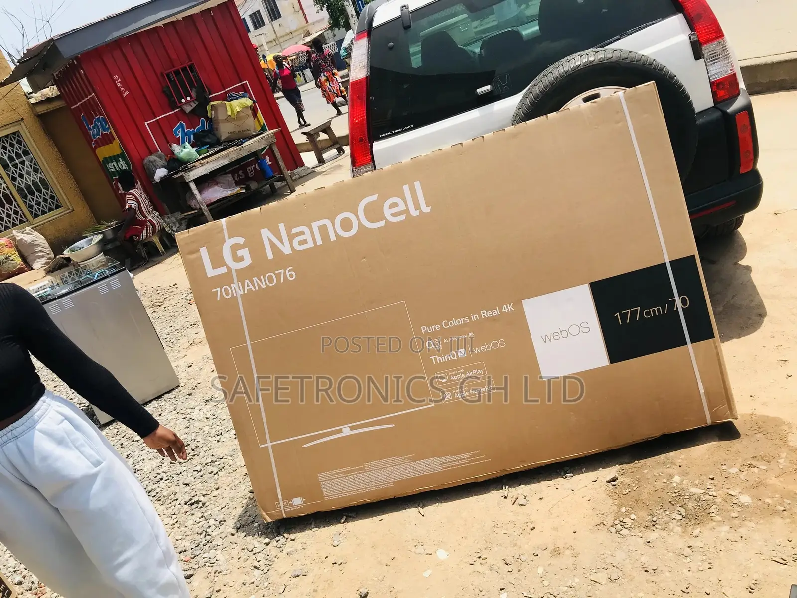 Boxed Lg Smart 70 Inches LED Glossy Nanocell Nano76 Tv 