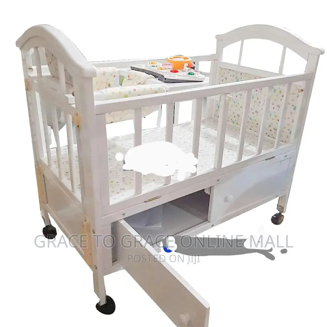 Baby Cot +Mattress+ Pillow and Net