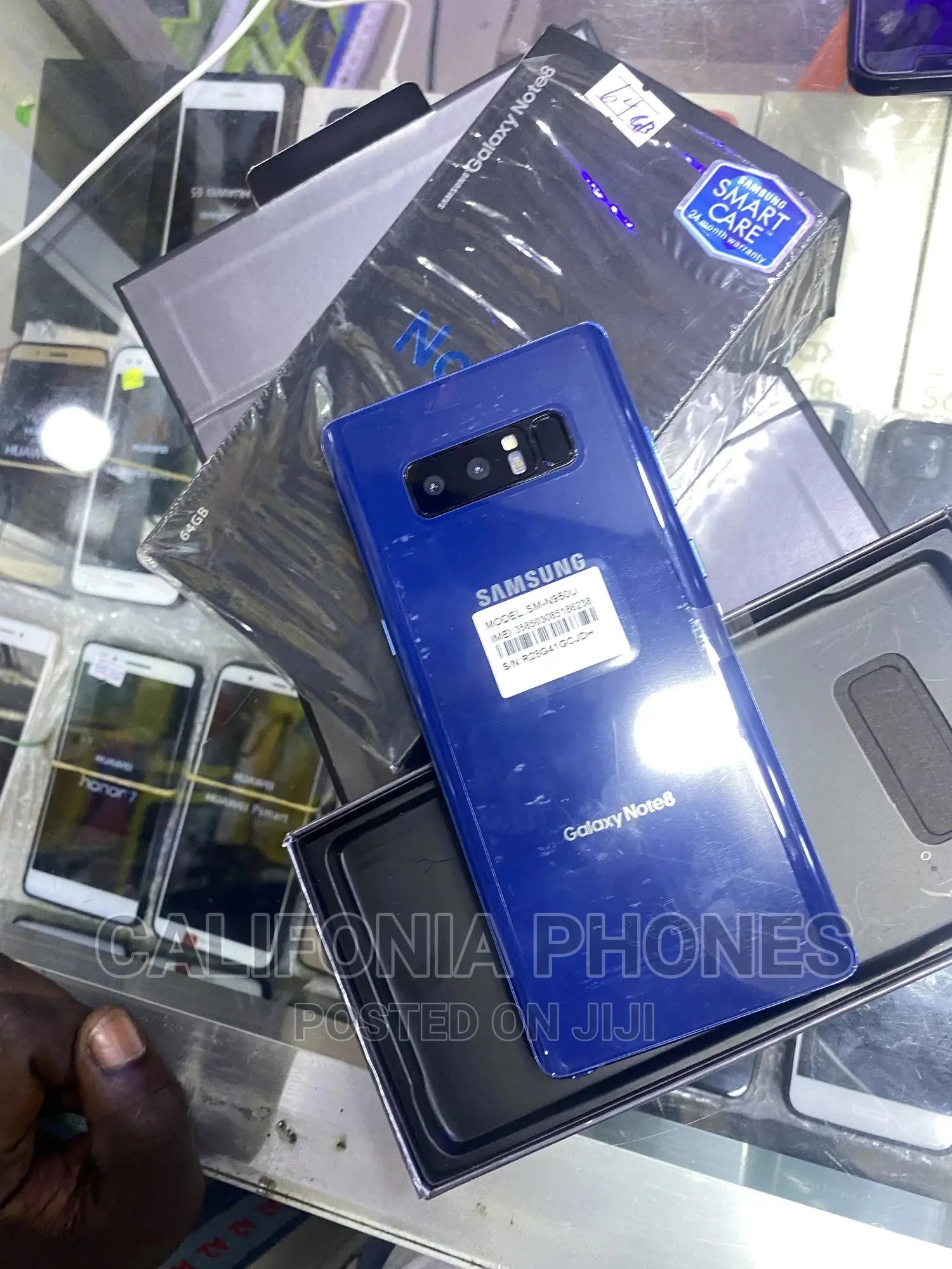 New Samsung Galaxy Note 8 64 GB Blue