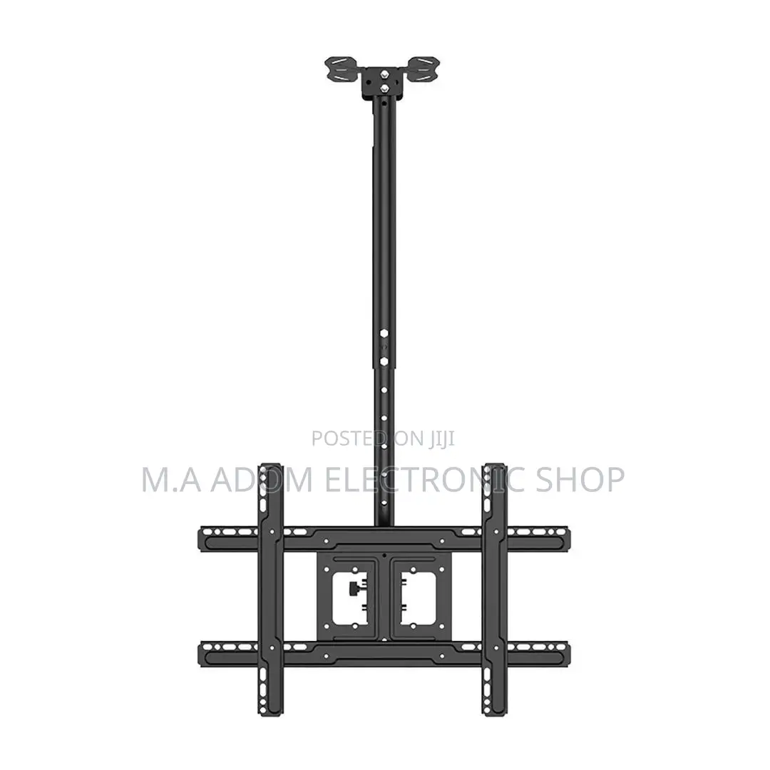 Soiled Ceiling Wall Mount for 32” to 75” Tvs(Black) 