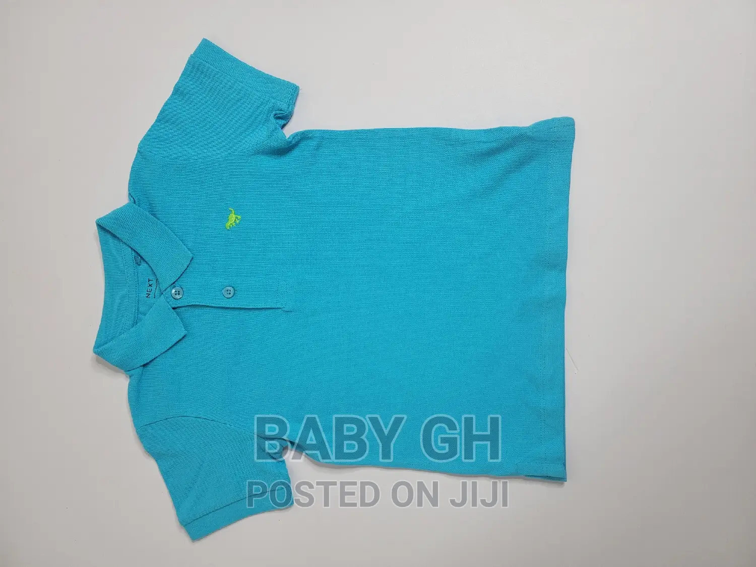 Original Next Uk Boys Blue Polo Shirt