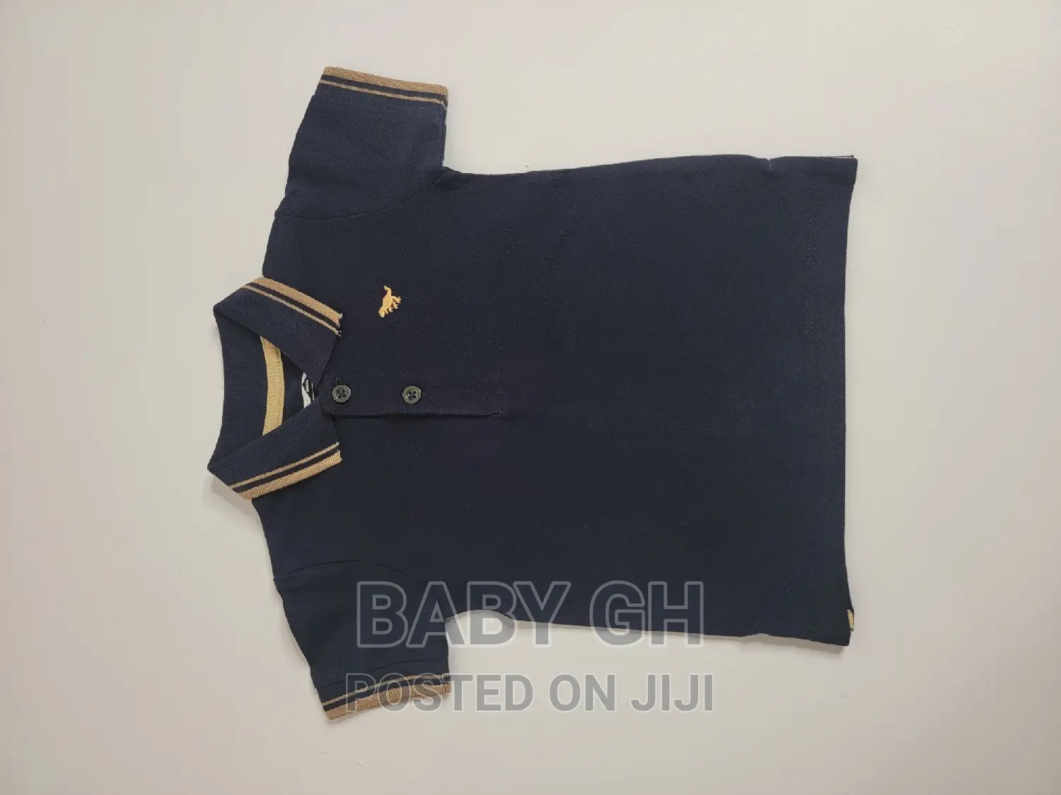Original Next Uk Boys Polo Shirt Dark Blue