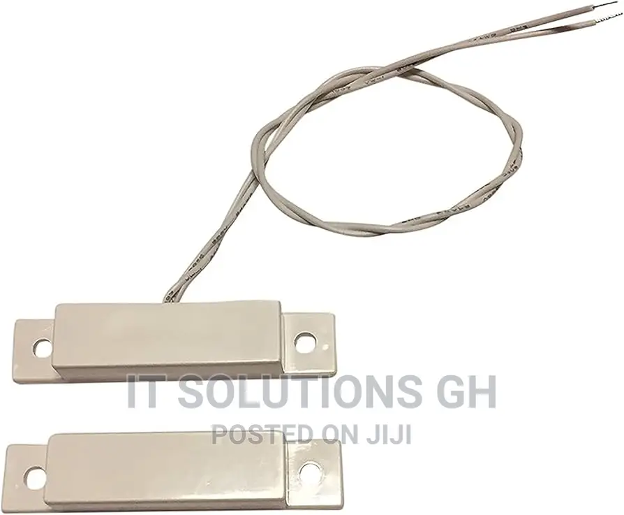 Wired White Door Contacts Surface Mount NC Alarm Security Wi