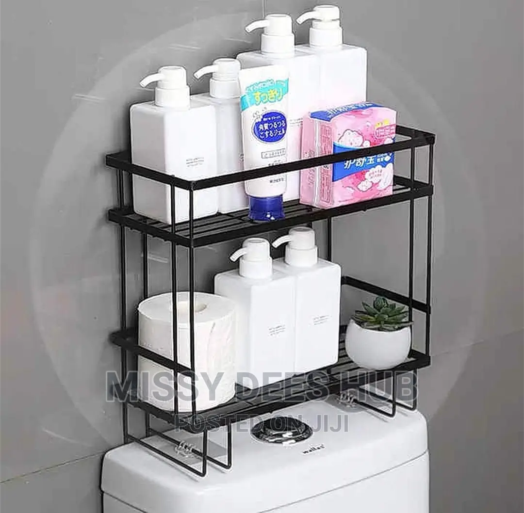 2 Tier Over - The- Toilet Storage Rack