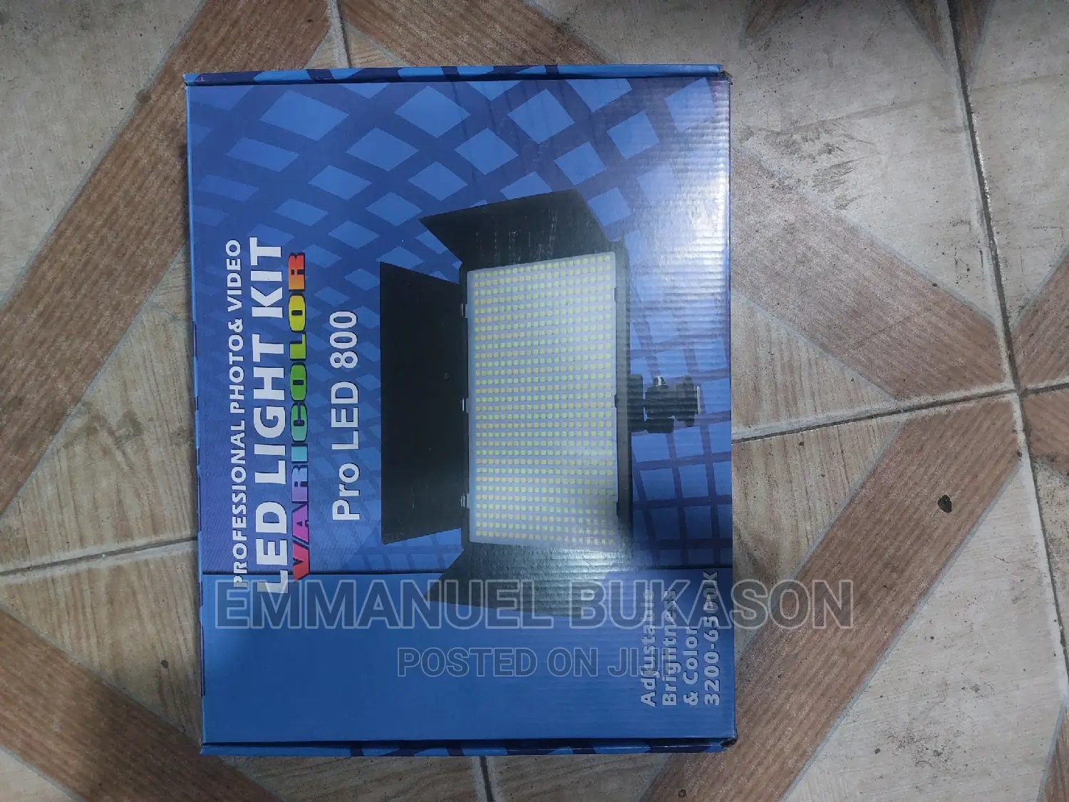 Professional Photo and Video LED Light Kit