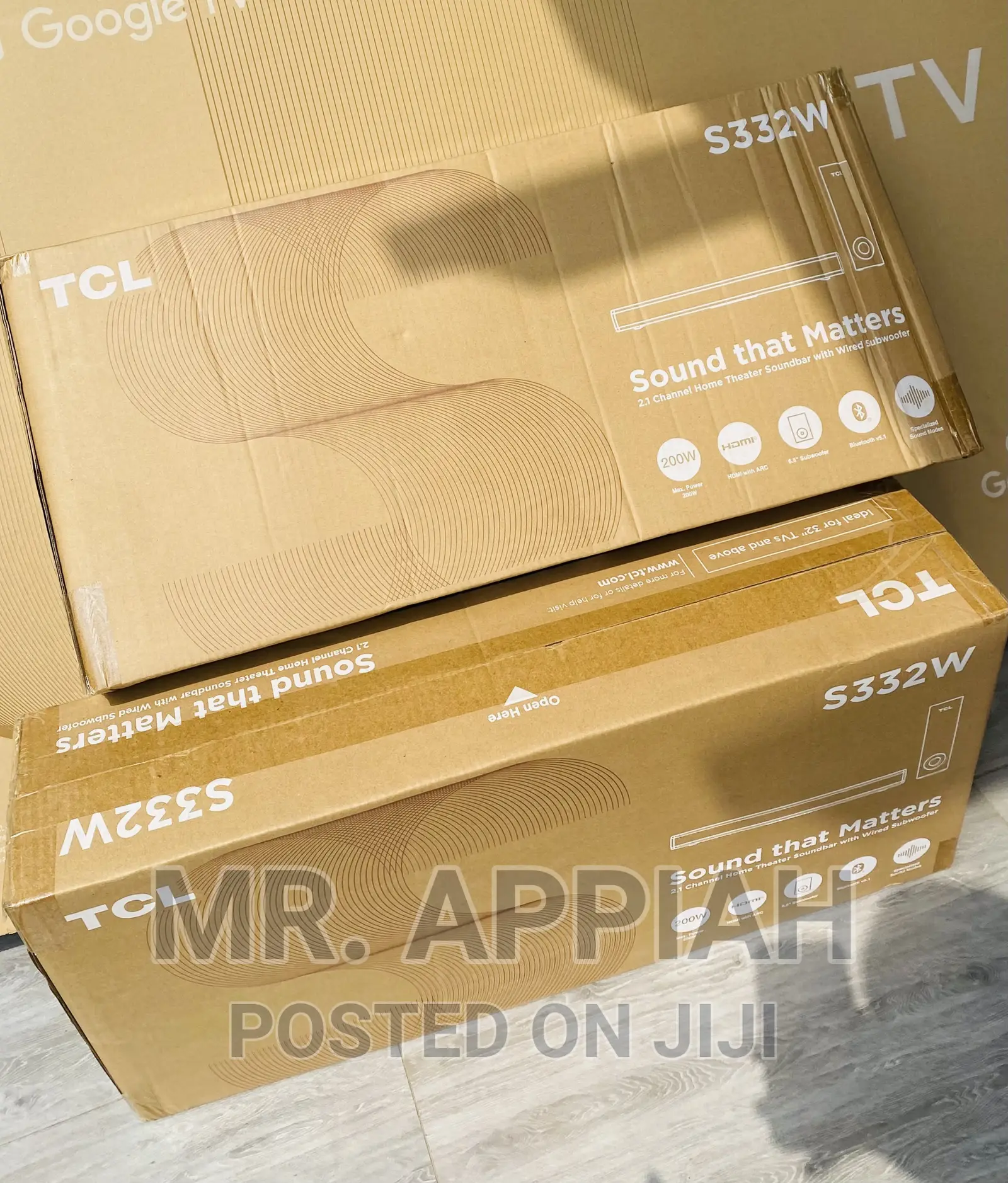 Elevate Your Audio Experience With TCL2.1ch Sound Bar S332W