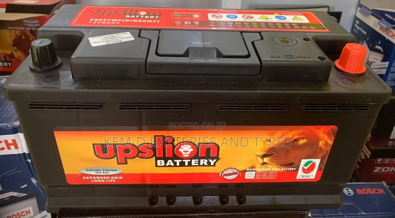 17platew Upslion Battery - 12V 88ah