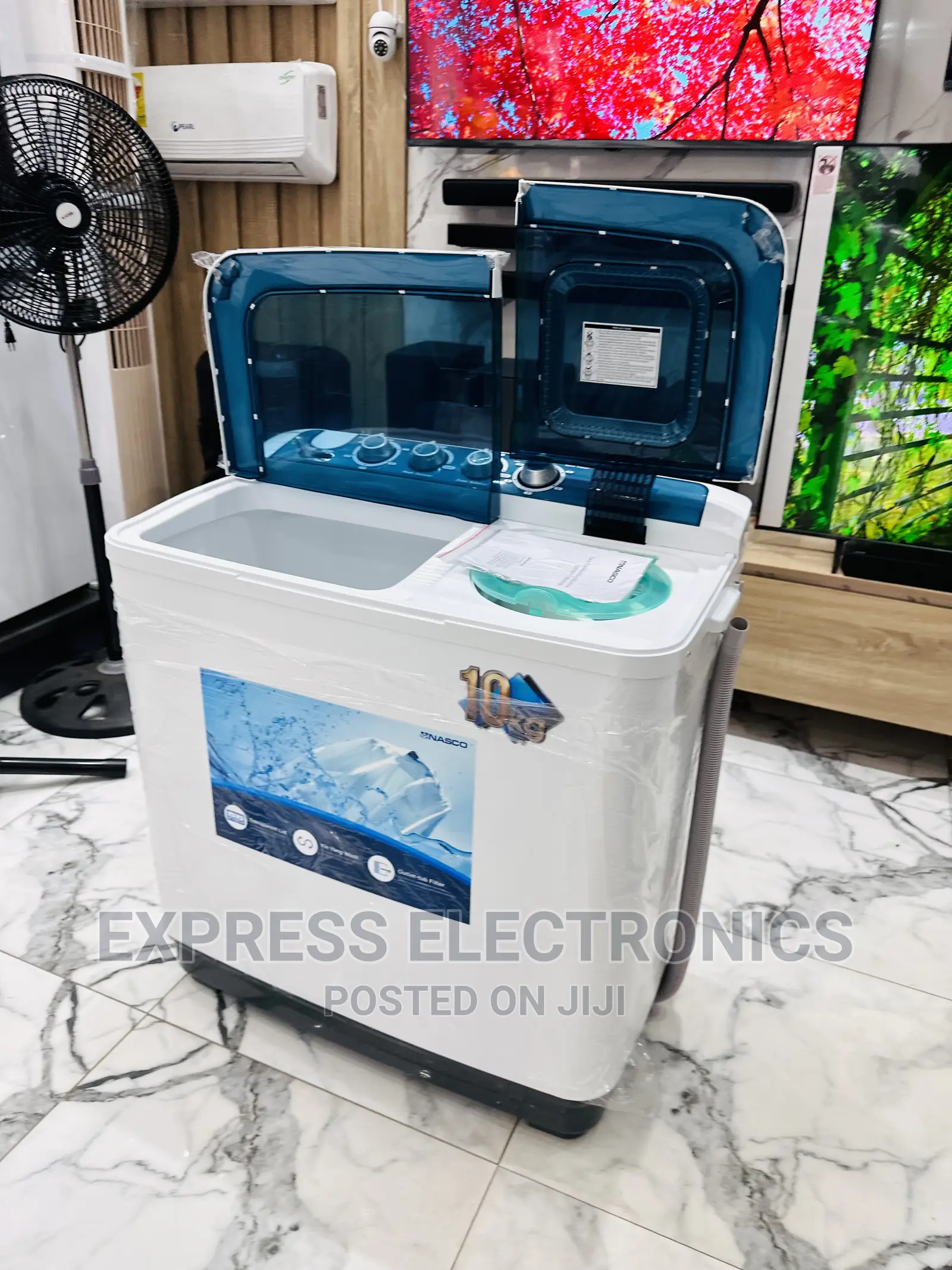 Purchase the Best Nasco Topload Twintub 10kg Washing Machine