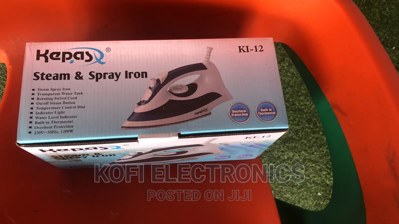 Steam Spray Kepas Iron