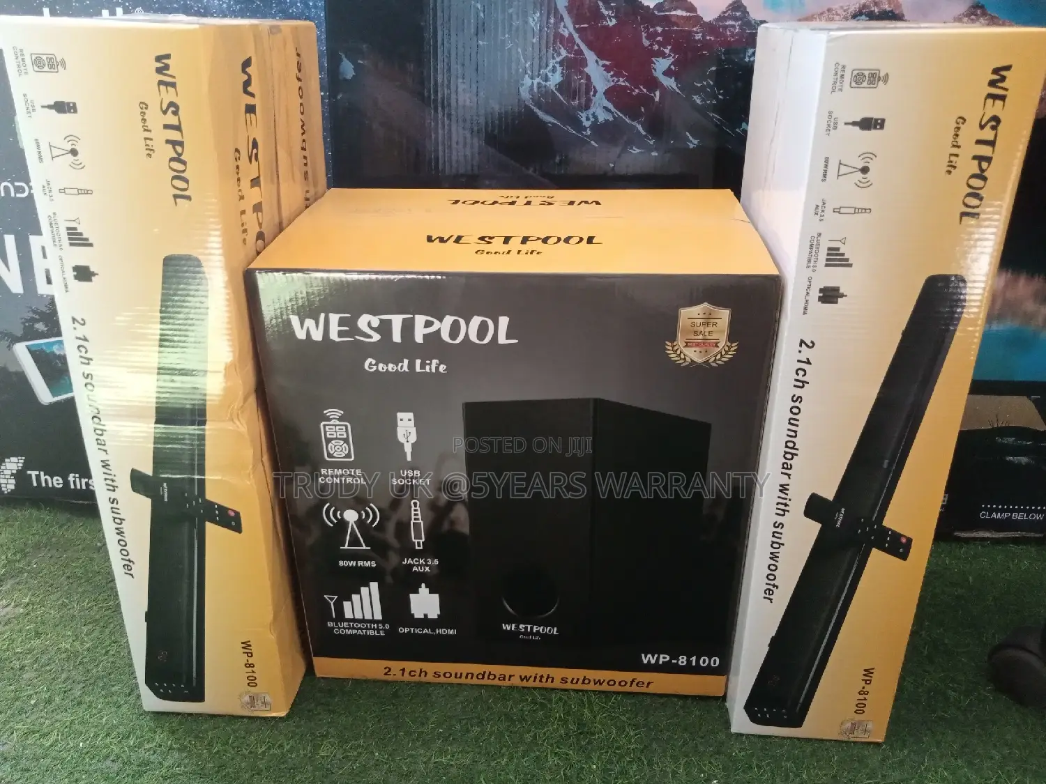 Buy New Westpool 2.1ch Soundbar With Subwoofer