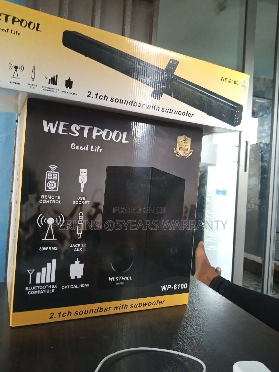 Sound Systems Good Life Westpool Bluetooth Sound Bar Theater