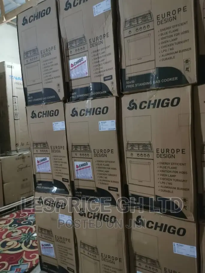Chigo 50x50~4br Gas Cooker