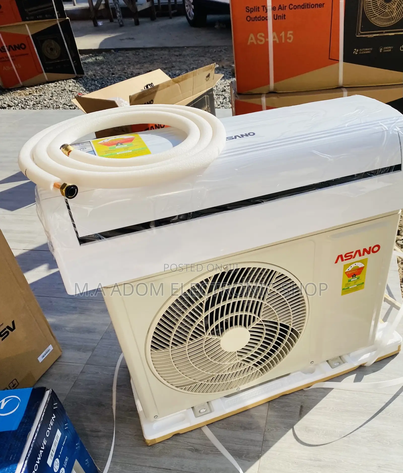 Extremely Chilling Asano 1.5hp Split Type Air Conditioner 