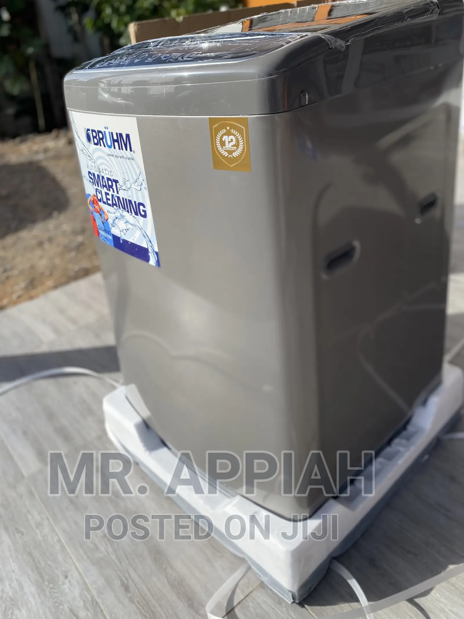 Quality Bruhm BBWT-120SG 12kg Top Load Washing Machine.