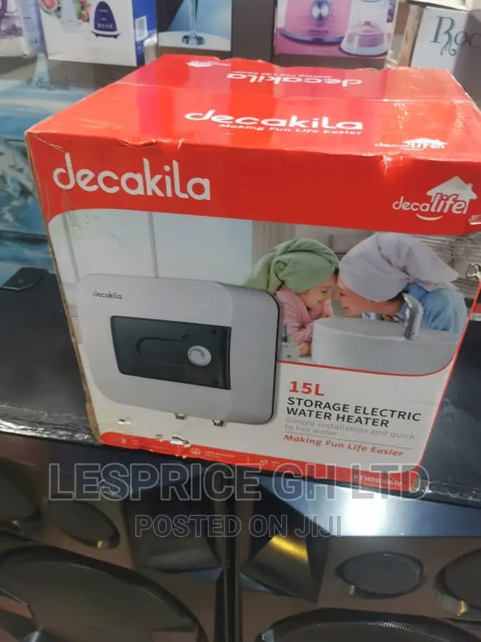 Deep Heating~Decakila 15L Water Heater