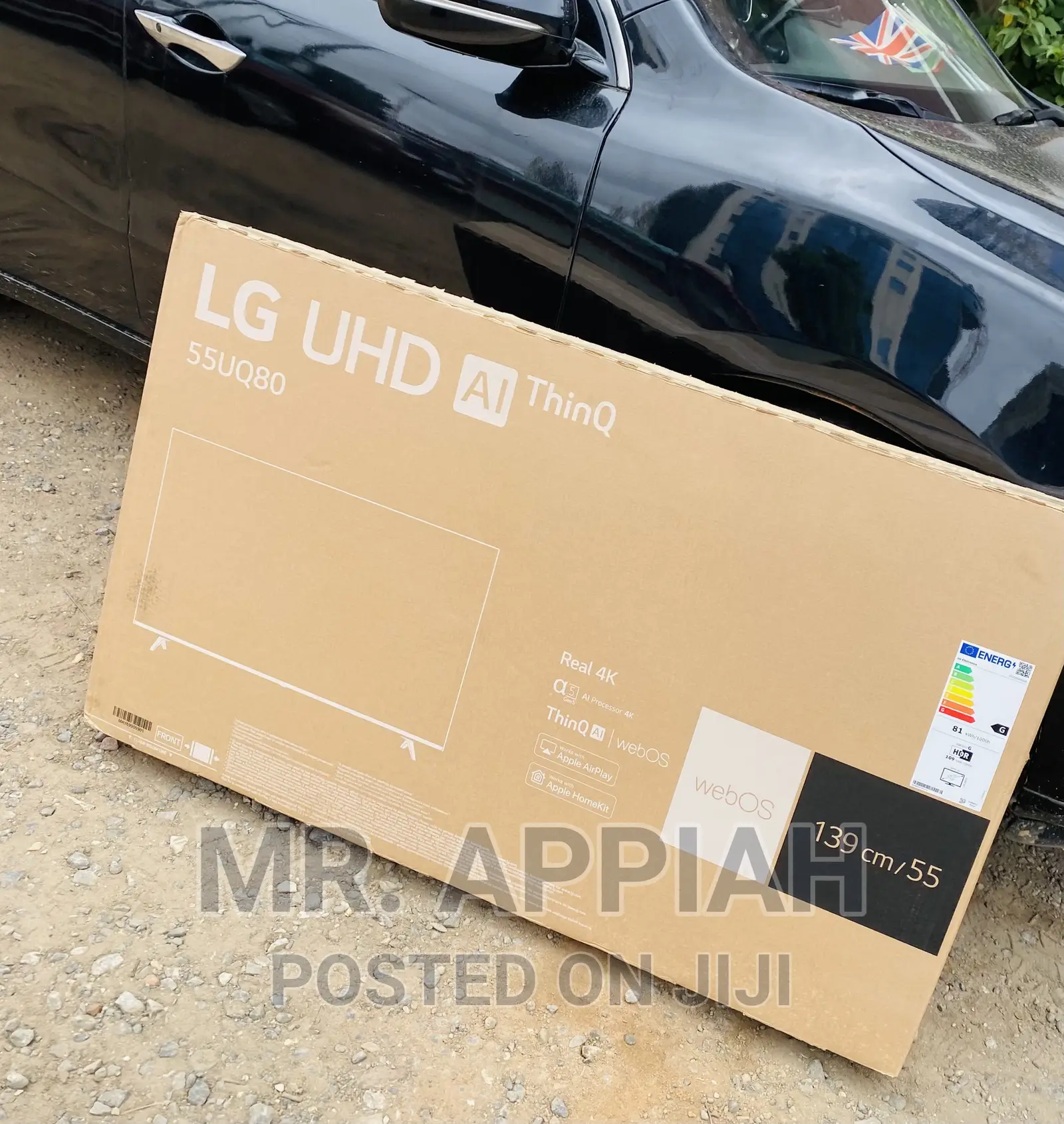 Classic Design Lg 55 Inch 55uq7500 Uhd Led Tv(Black)