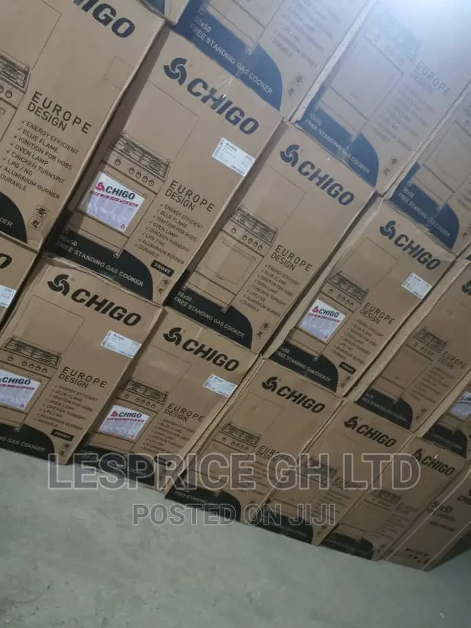 Chigo 50x50 4br Oven Grill Gas Cooker
