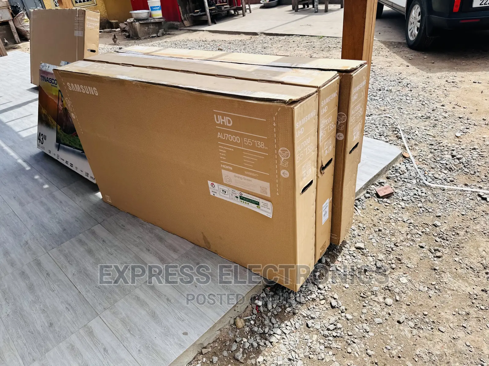 Smart Uhd Tv Stunning 55”Display Samsung Tv