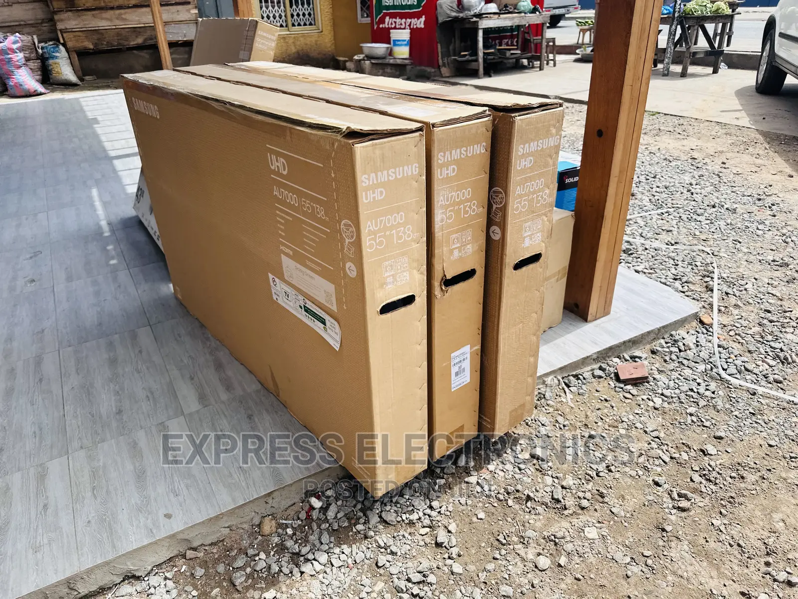 Upgrade Your Home With Samsung Uhd Smart Tv 55”Au71000 Tv