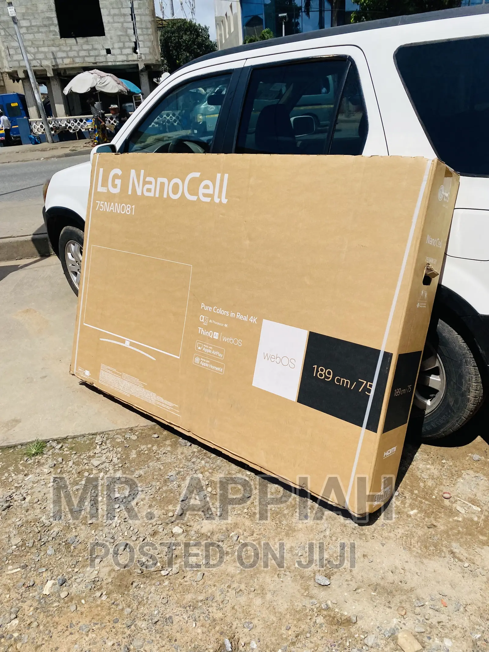 Quality Yet Affordable LG 75” Nanocell Smart Tv(75NANO81)