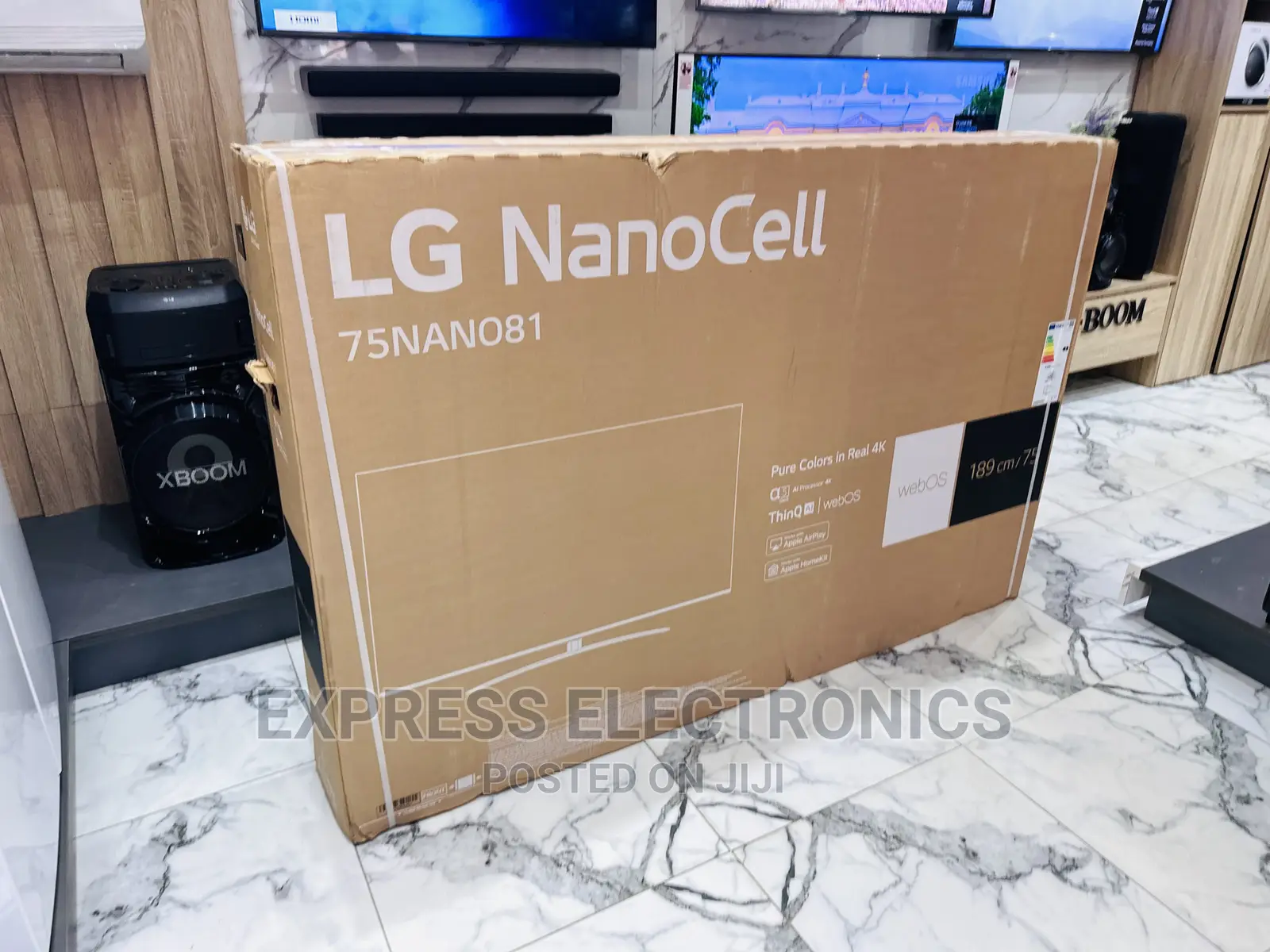 Grab a Deal on Nanocell UHD Smart 75”Nano81 Lg Tv