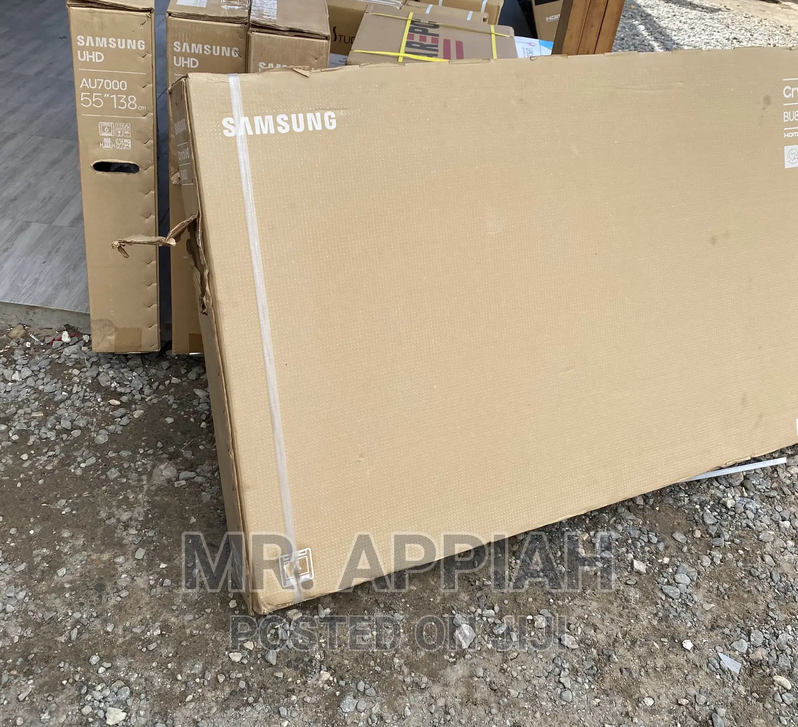 (Black) Samsung 65 Inch 65BU8000 Uhd Crystal Smart Tv 