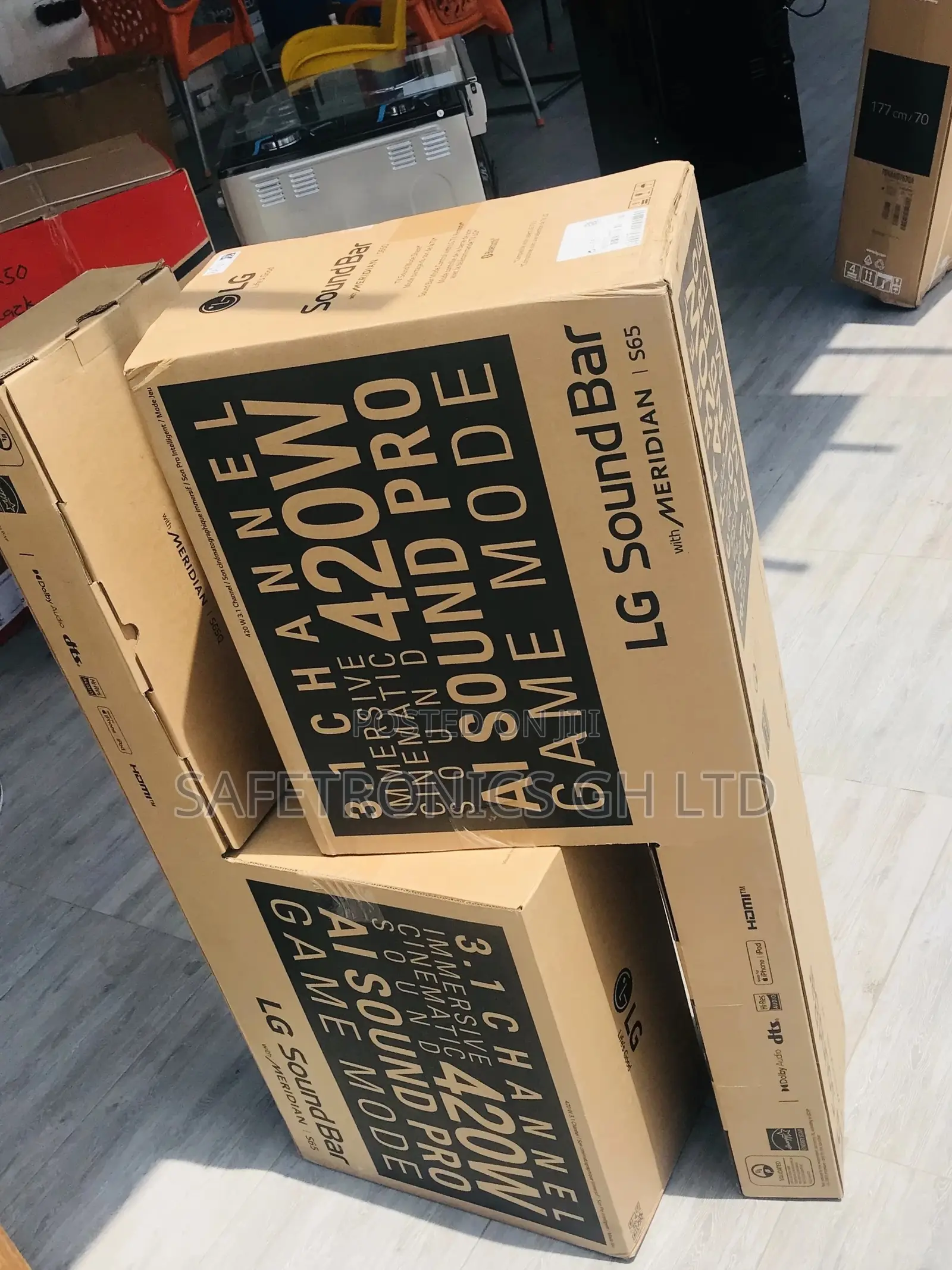 Long Lasting S65Q LG Bluetooth Wireless Soundbar 